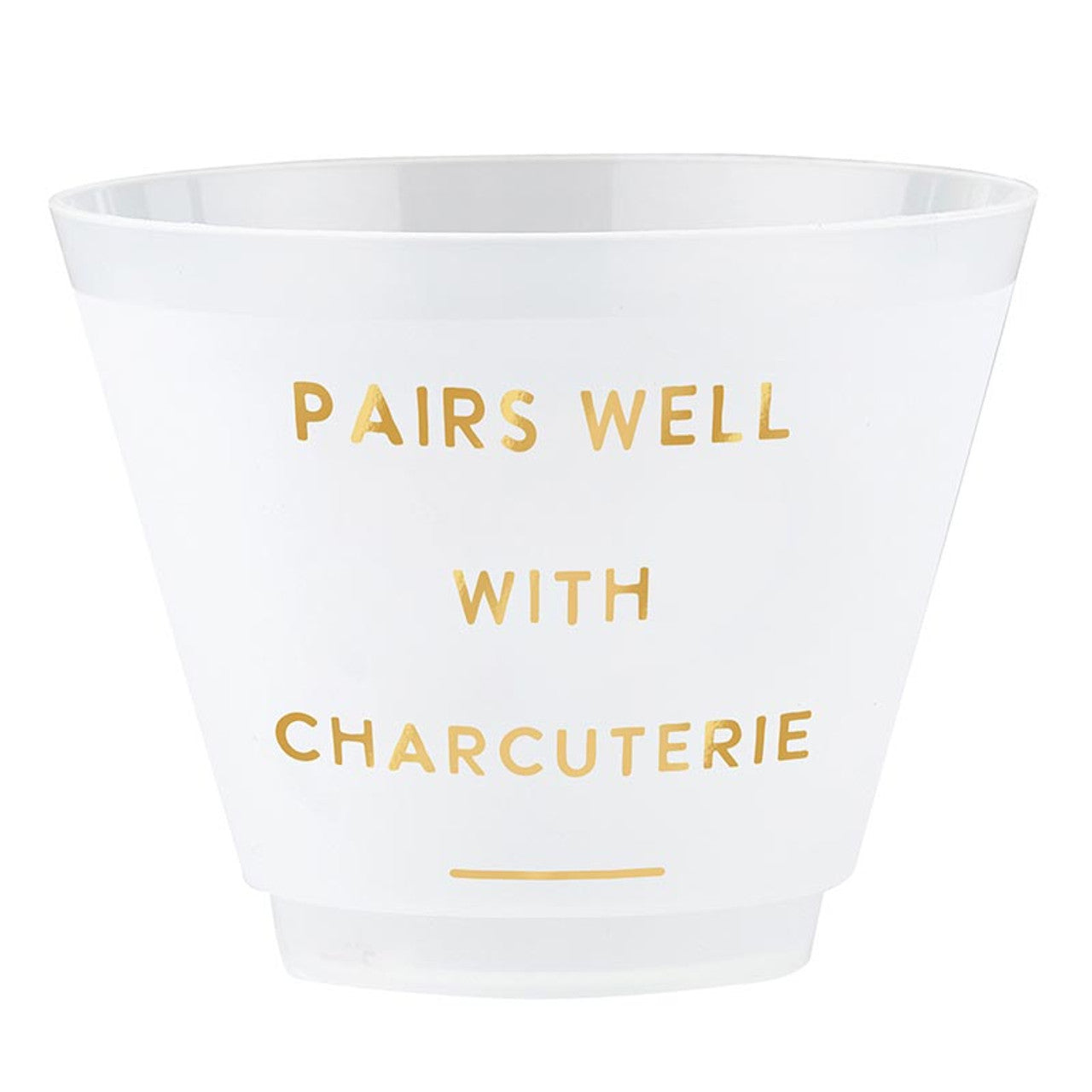 Frosted Charcuterie Party Cups