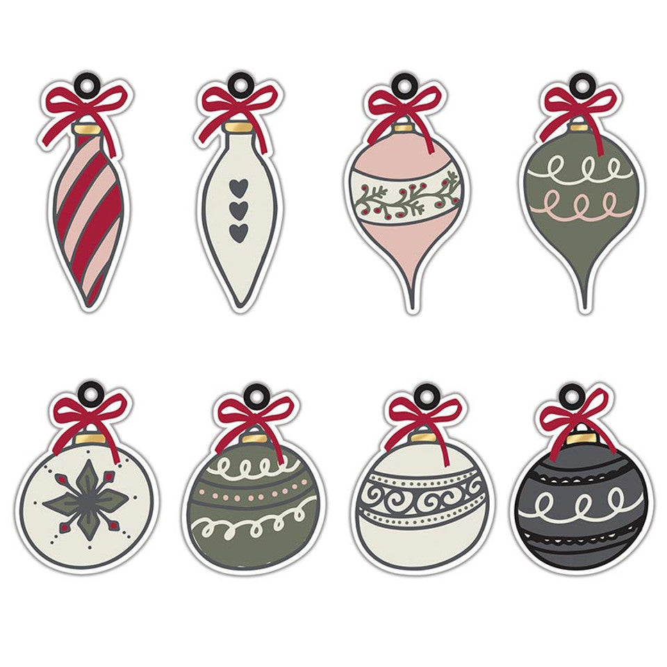 Ornament Shaped Gift Tags