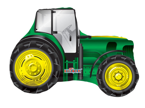 Green Tractor Balloon