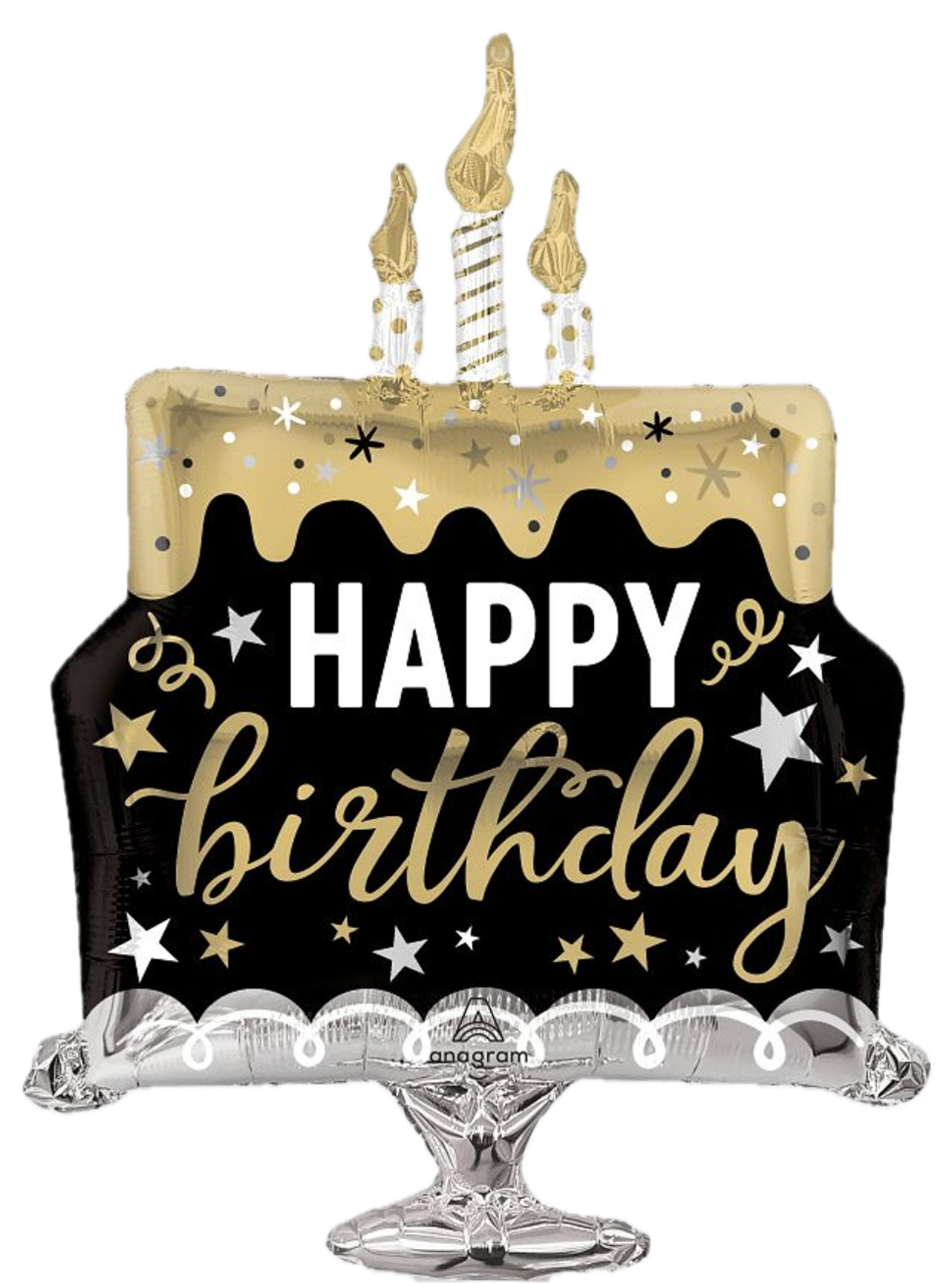 A Happy Birthday Surprise Cake Balloon
