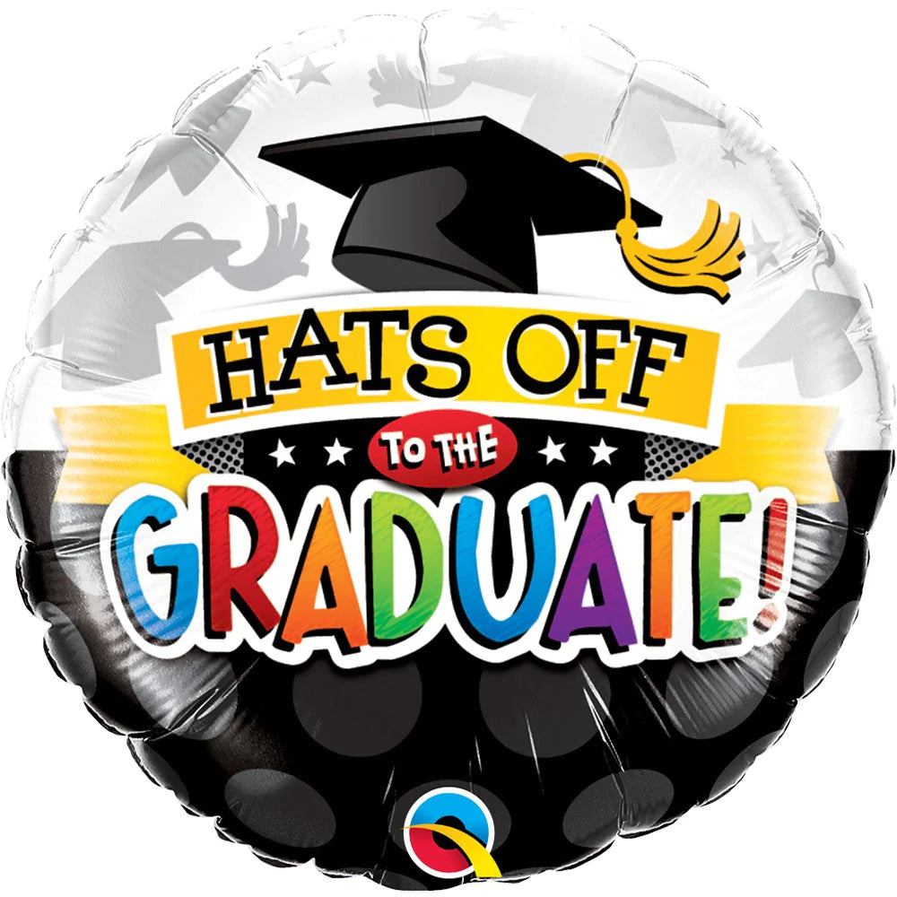 Hats Off To the Graduate Balloon