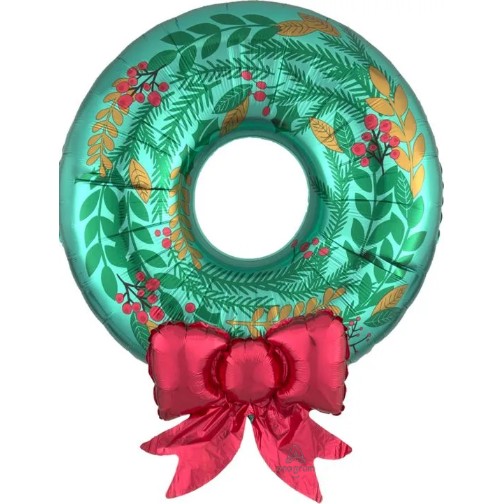 Holiday Wreath Balloon