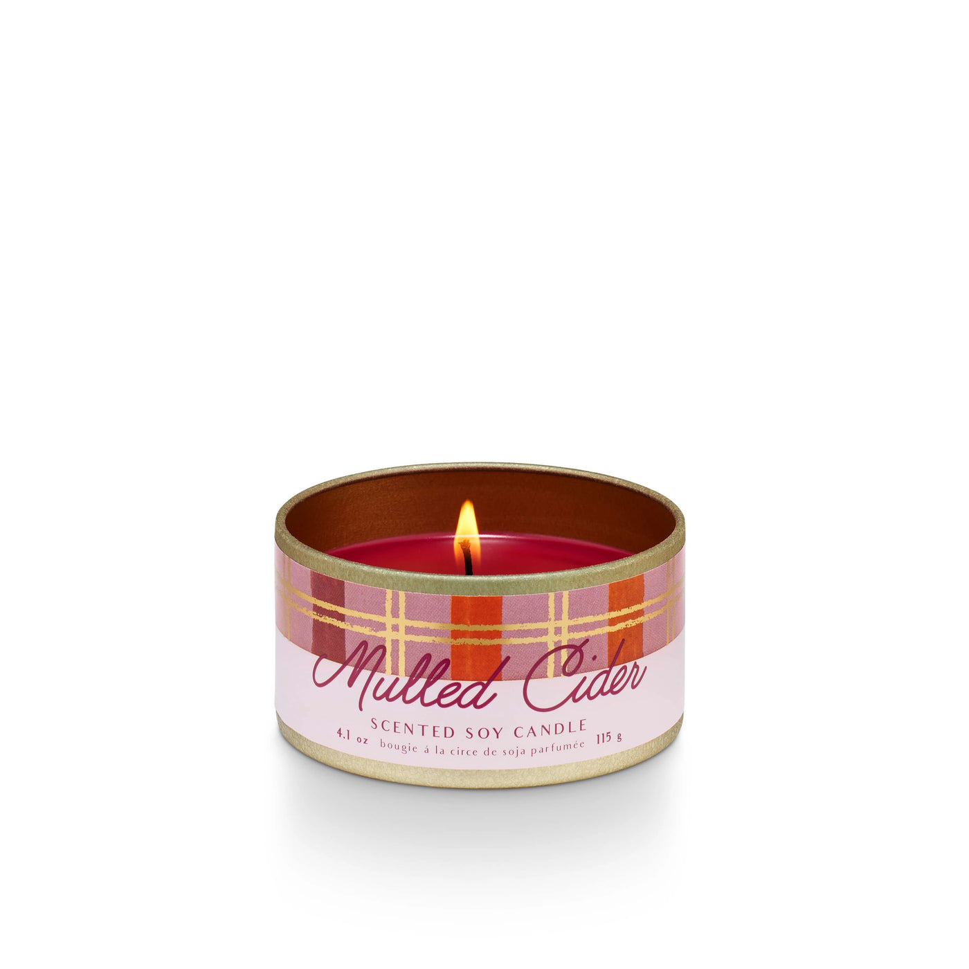 Mulled Cider Small Tin Candle