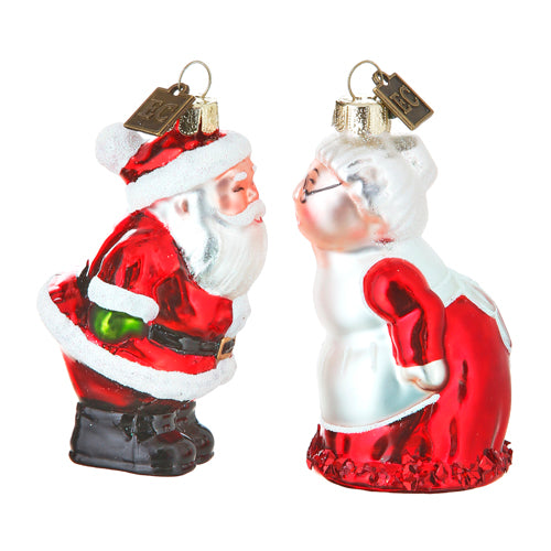 Mr. & Mrs. Claus Ornaments