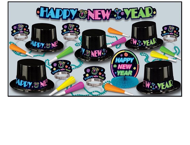 New Year Party Neon Assortment