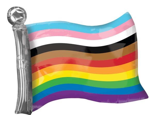 Inclusive Pride Flag Balloon