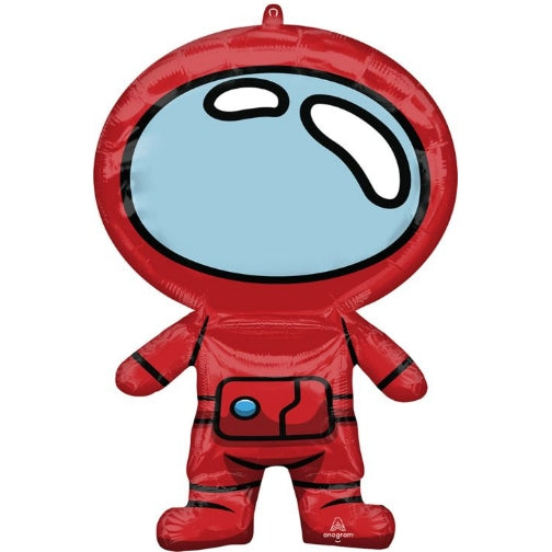 Red Astronaut Balloon