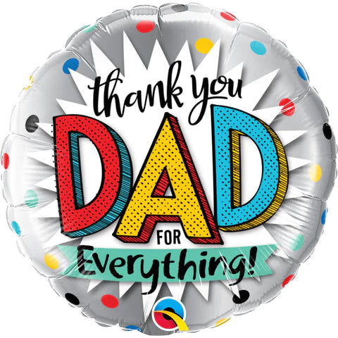 Thank You Dad Balloon