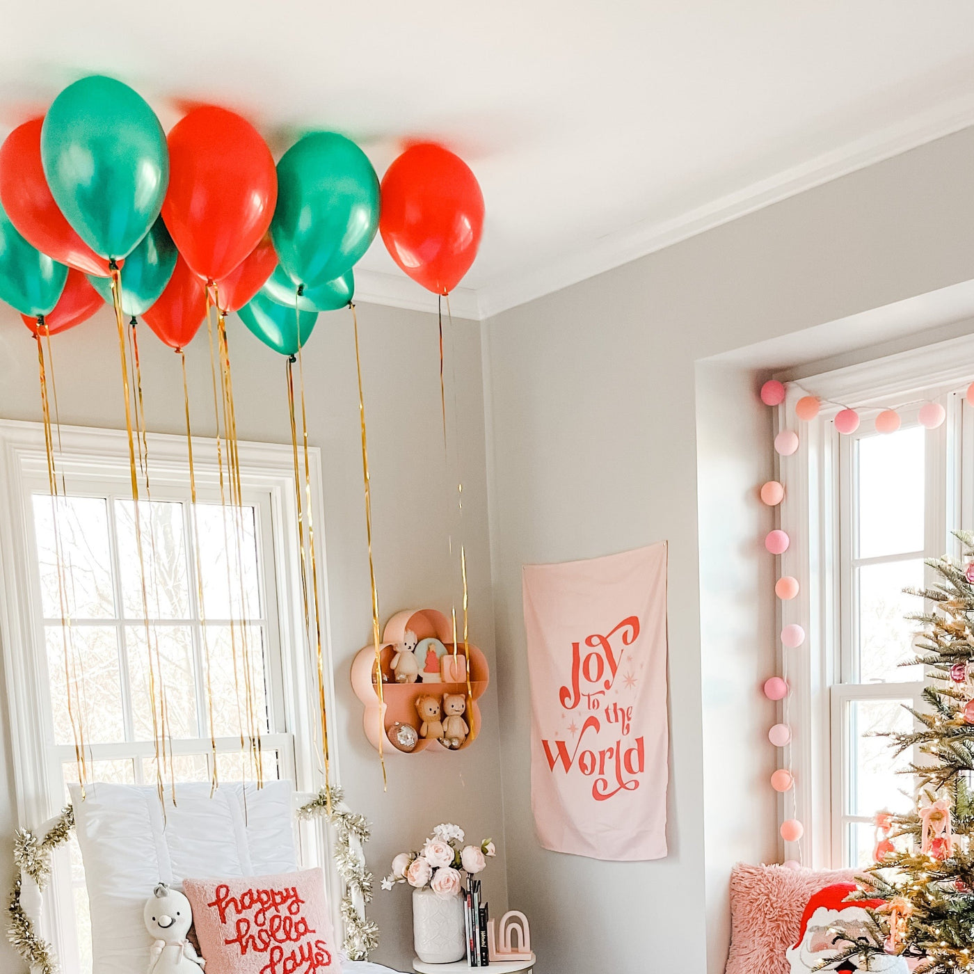 Christmas Morning Balloons