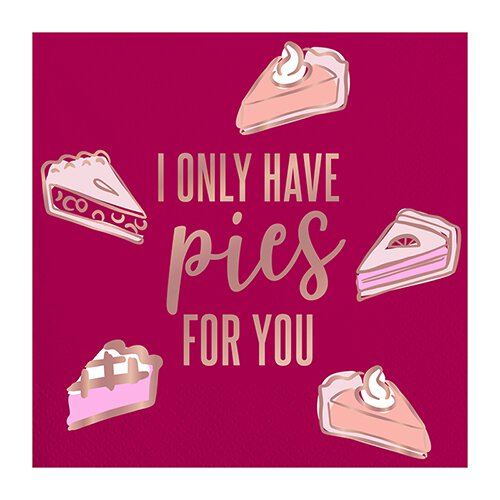 Pies For You Cocktail Napkins