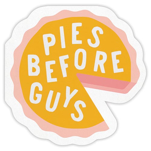 Pies Before Guys Cocktail Napkins