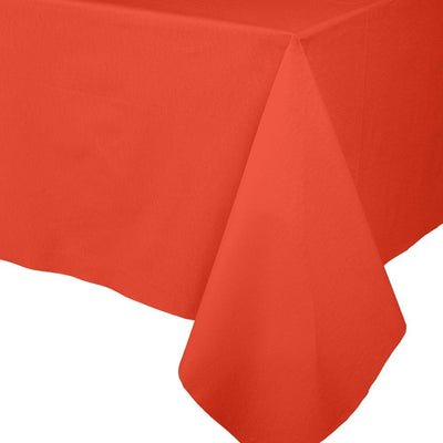 Paper Linen Solid Table Cover - Orange
