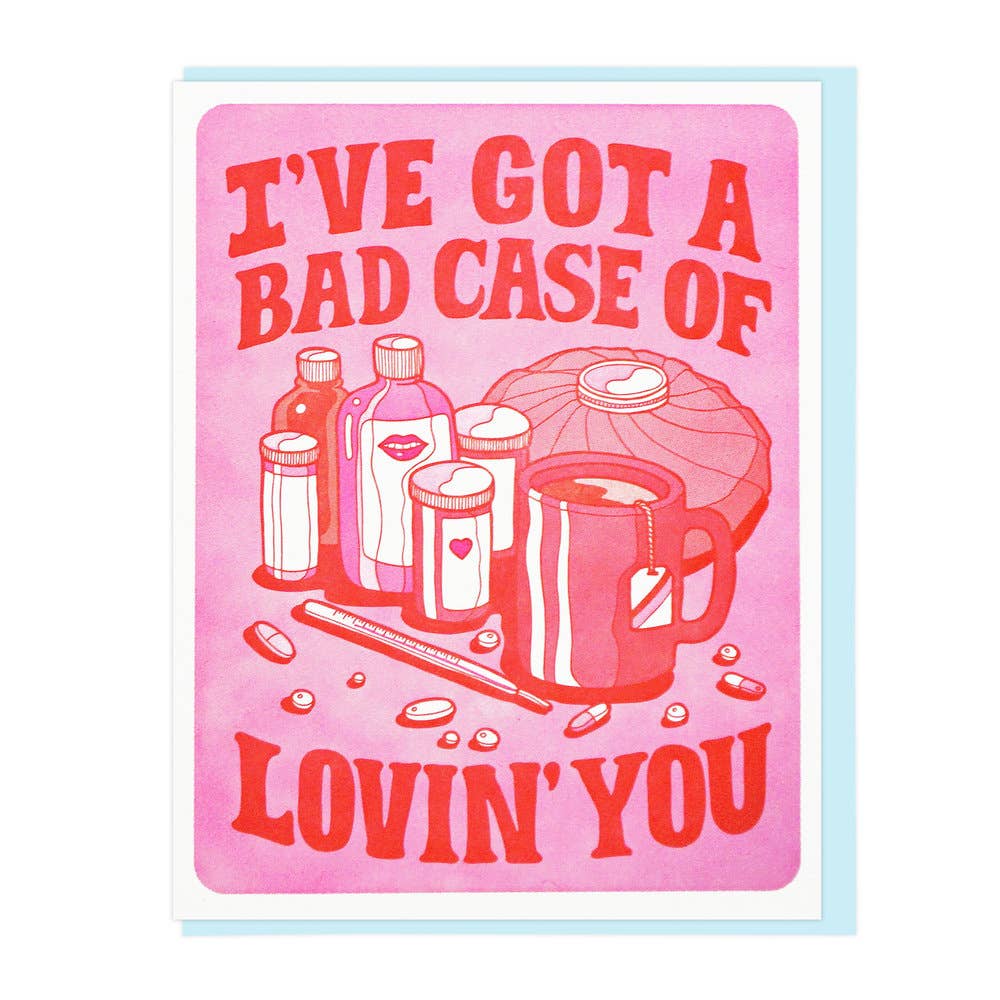 Bad Case Of Lovin' You Greeting Card