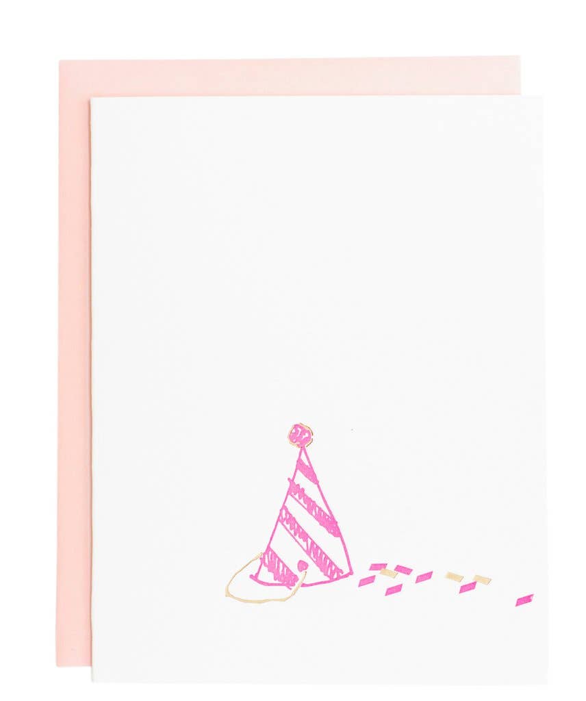 Party Hat Greeting Card