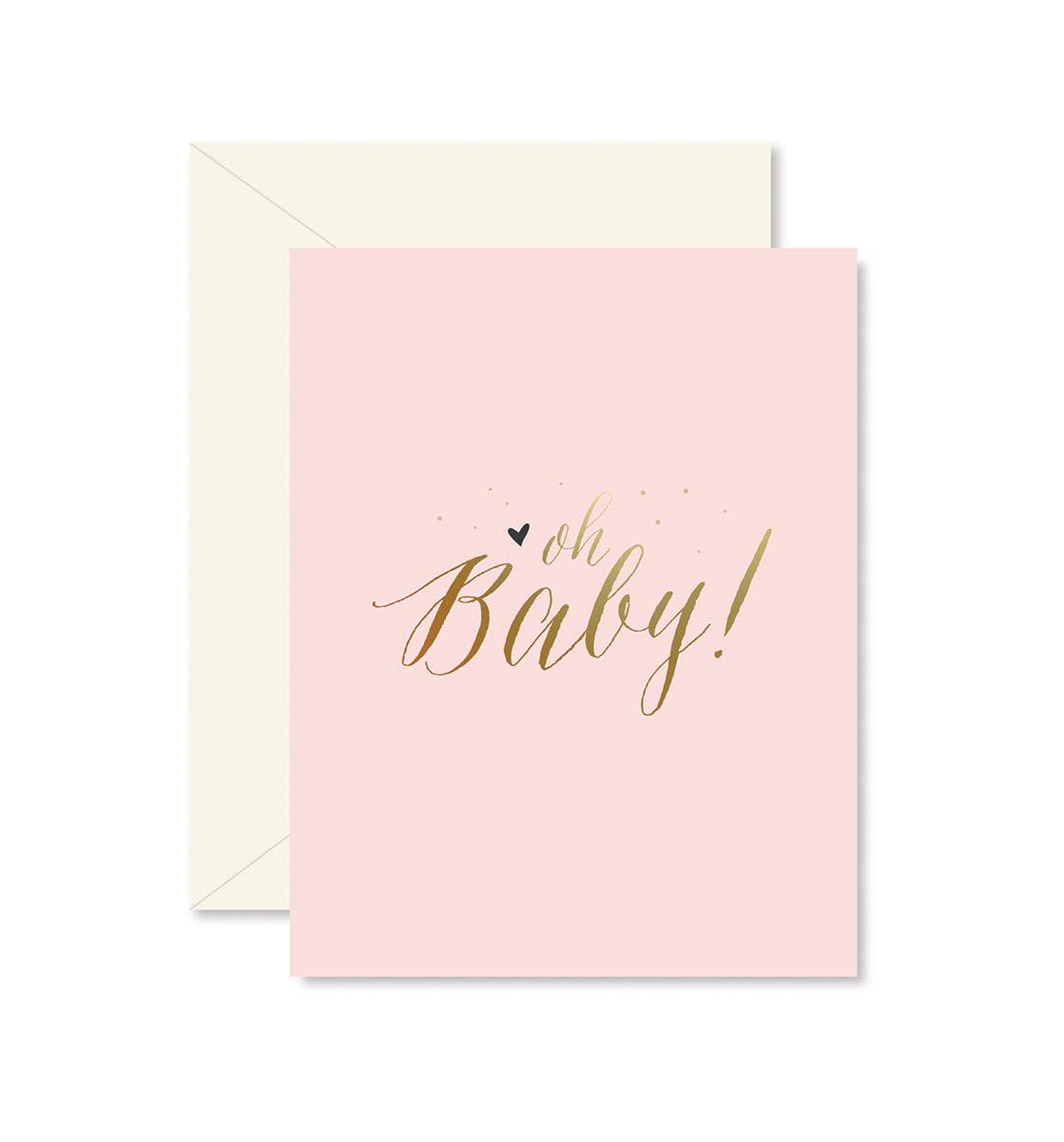 Oh Baby Pink greeting Card