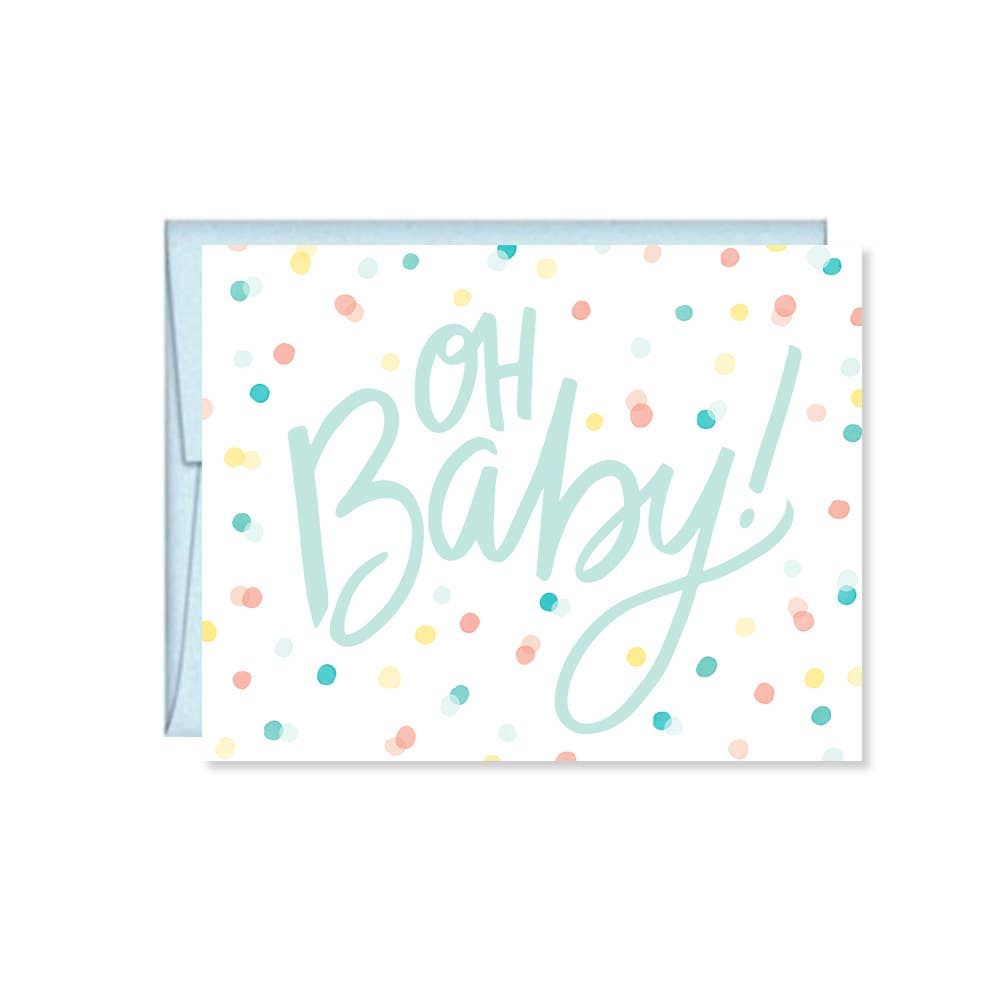 Oh Baby! Baby Shower Card