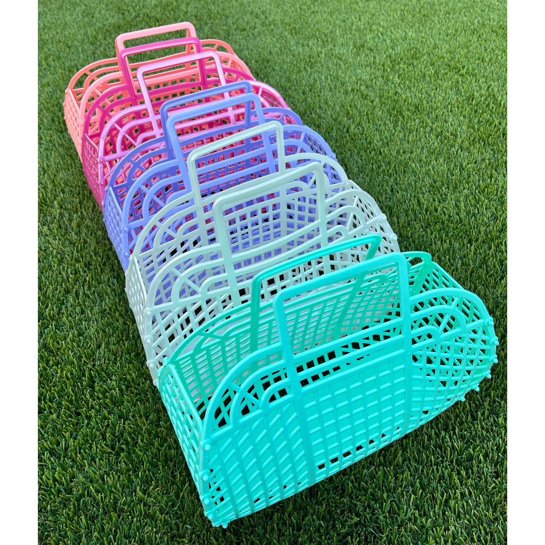 Large Retro Jelly Baskets