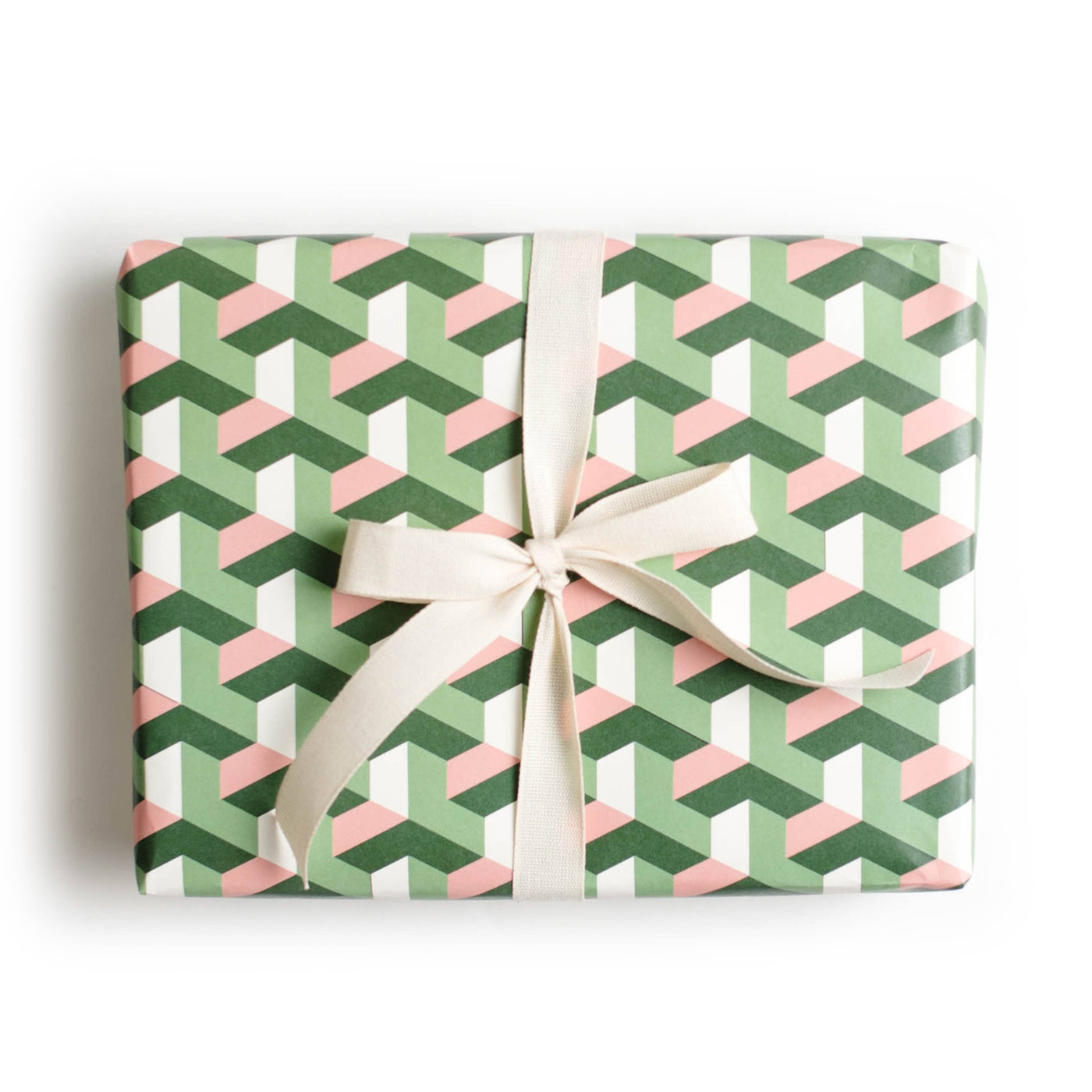 Geometric Tile Gift Wrap (Single Sheet)
