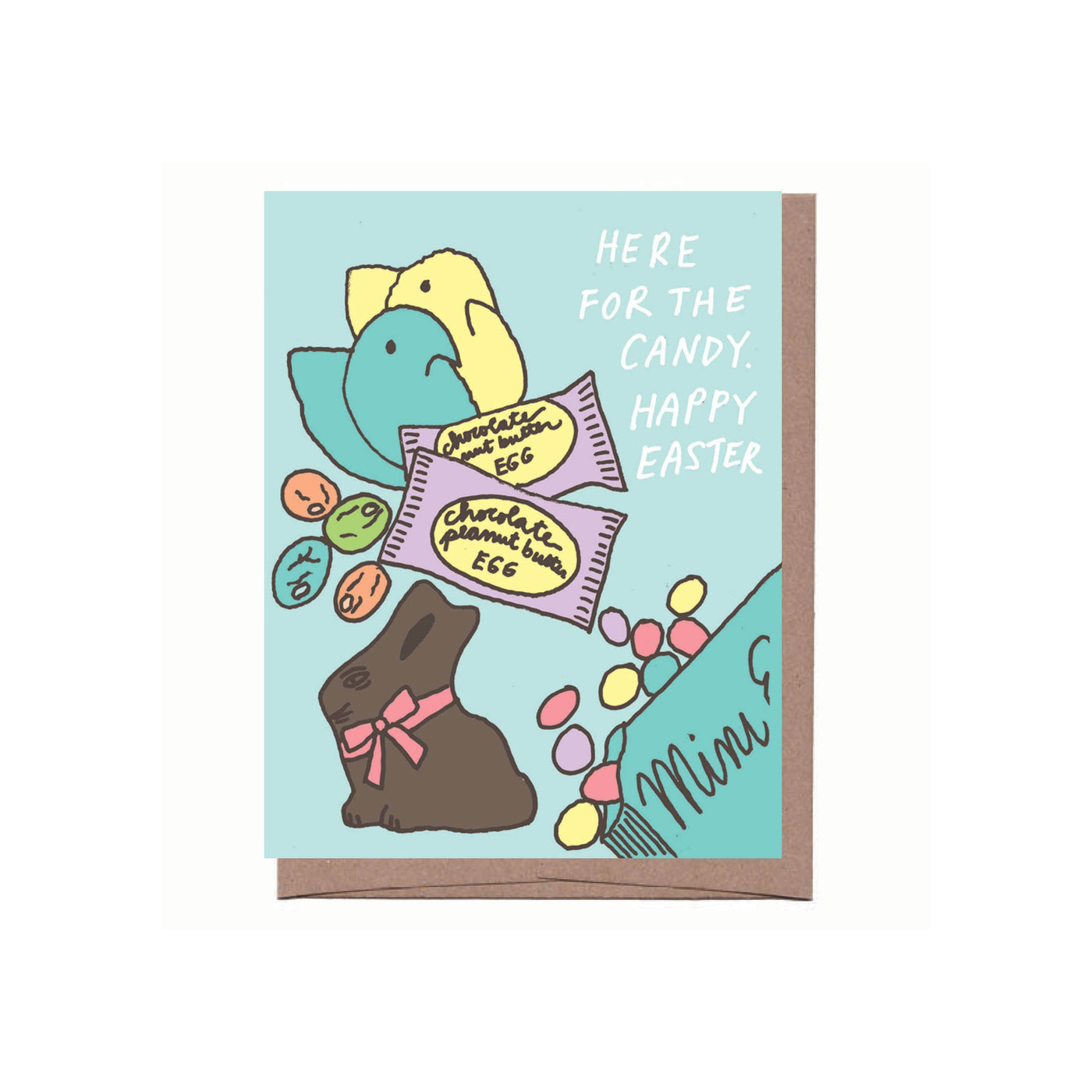 Easter Candy Greeting Card