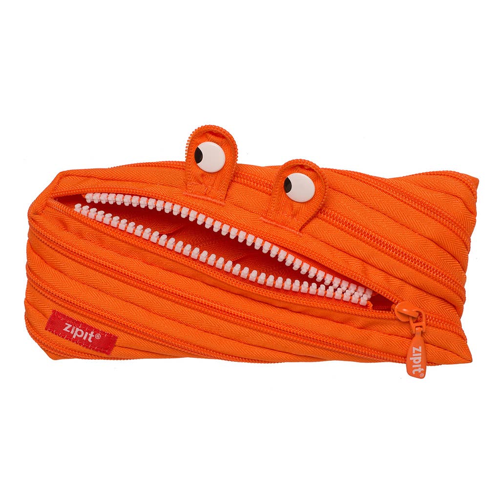 ZIPIT Monster Pencil Case, Orange