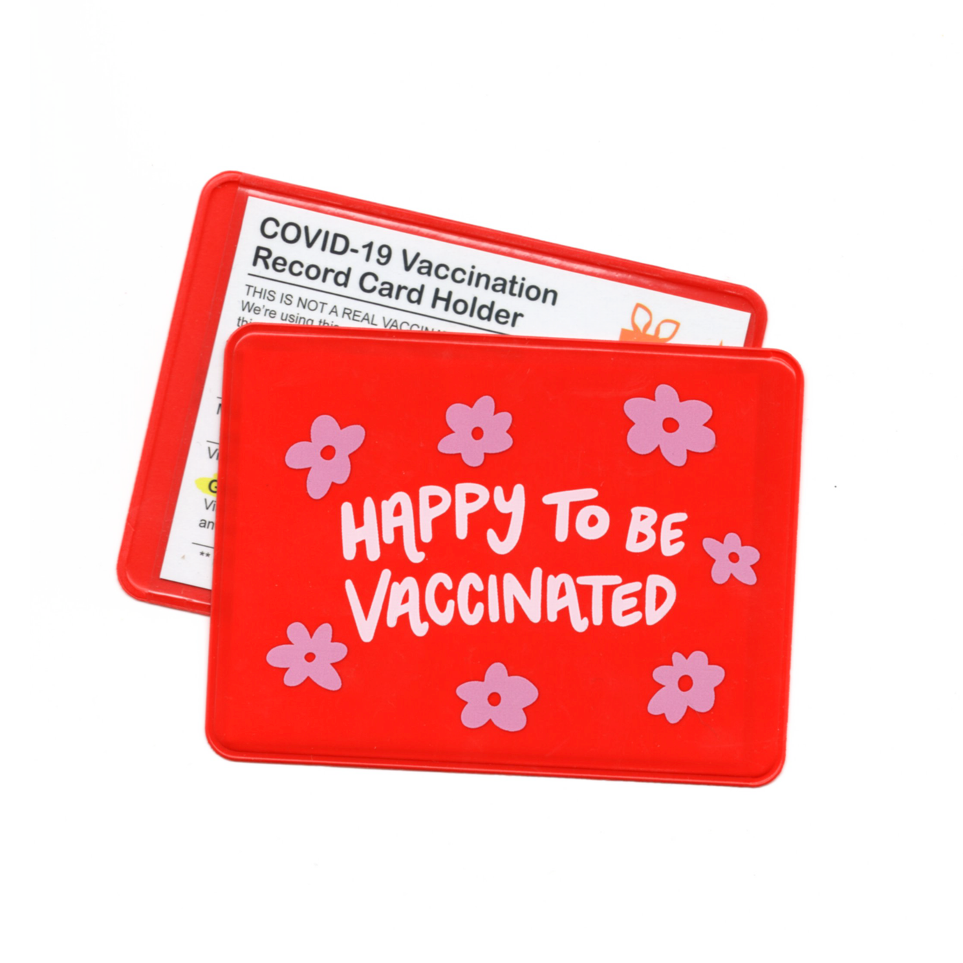 Happy to be Vaccinated Card Case/Holder