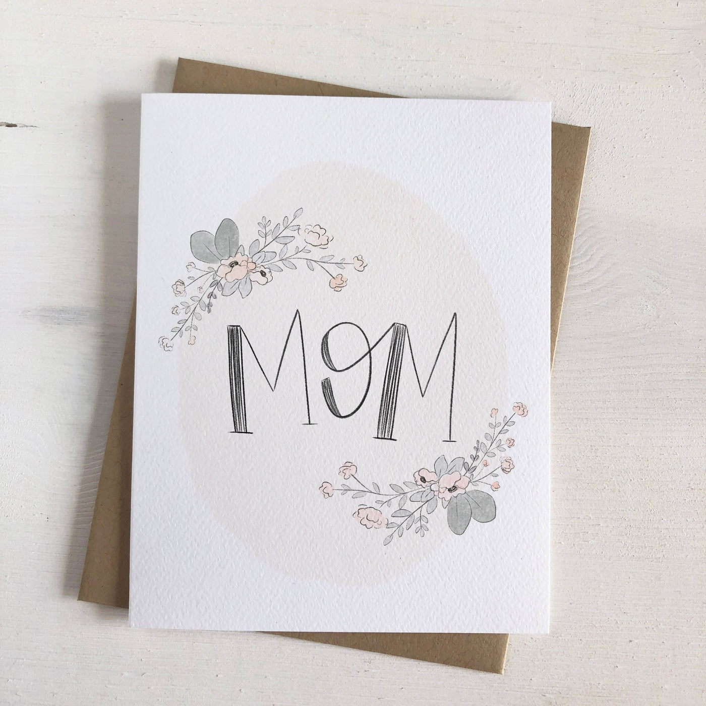 Floral Mom Greeting Card