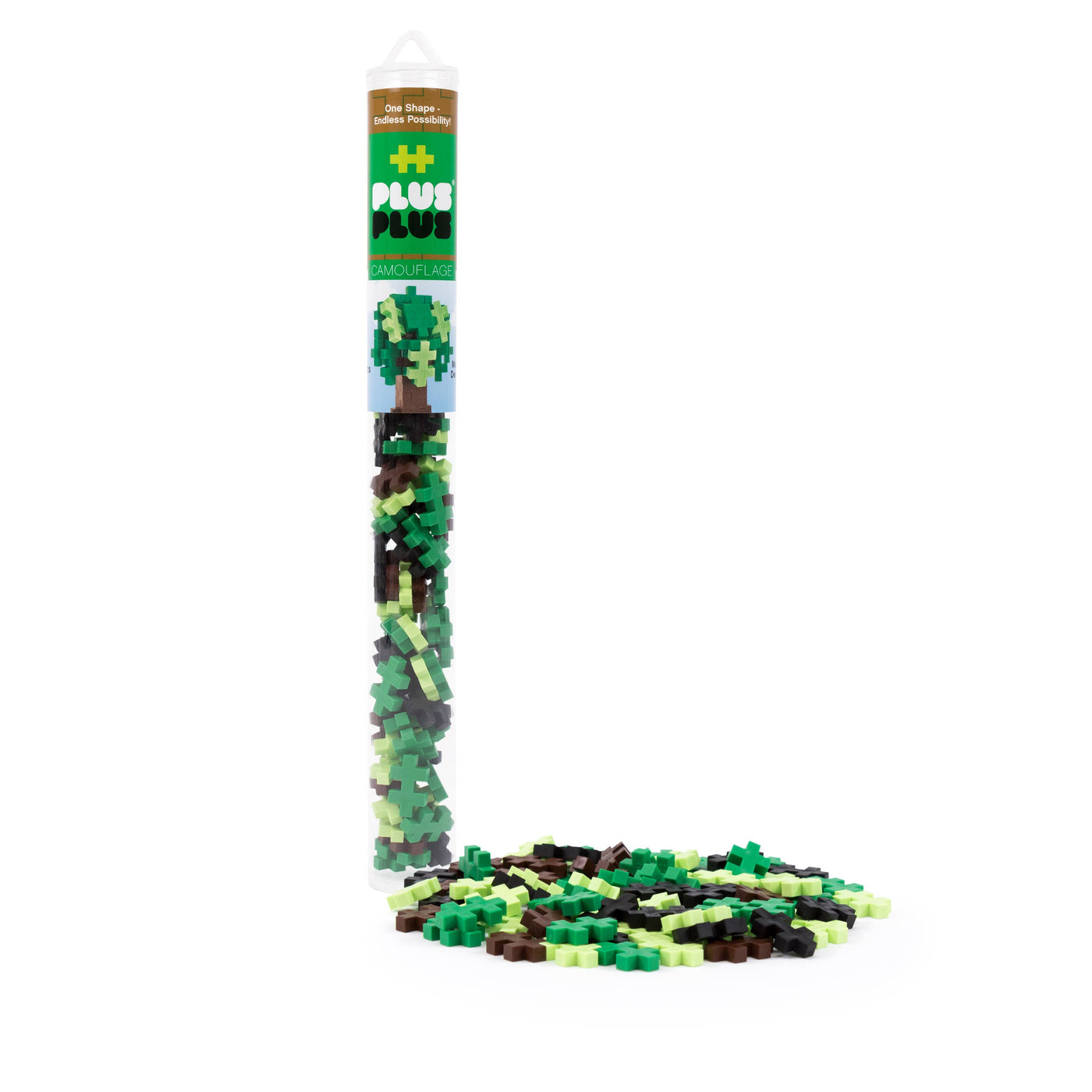 Camouflage Mix Building Pieces Tube