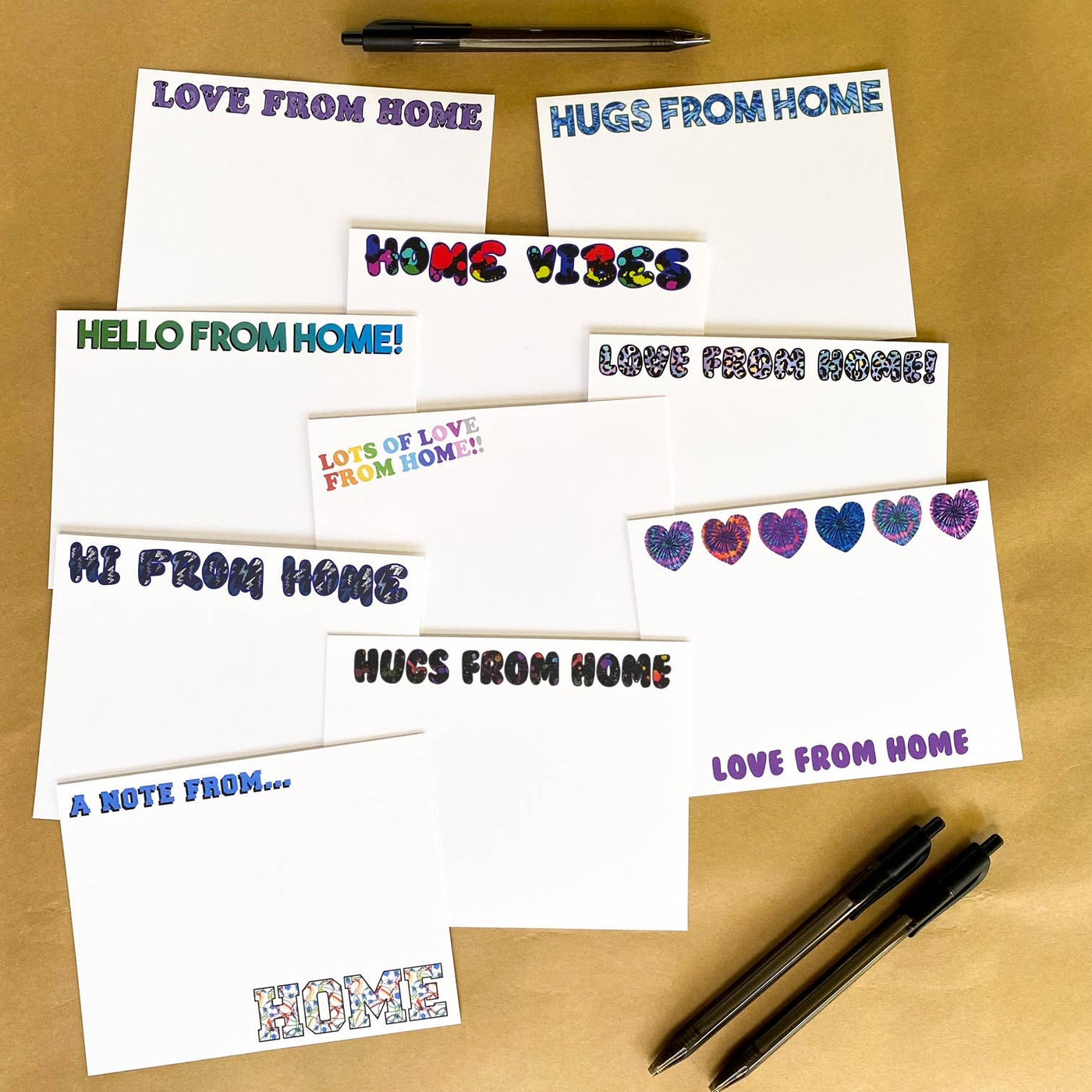 Letters From Home Camp Card Set