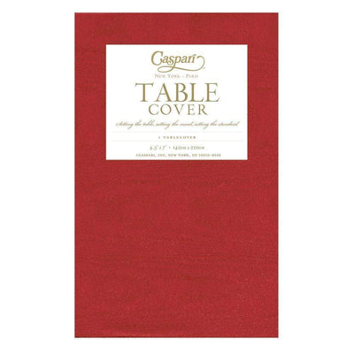 Moiré Paper Table Cover - Red
