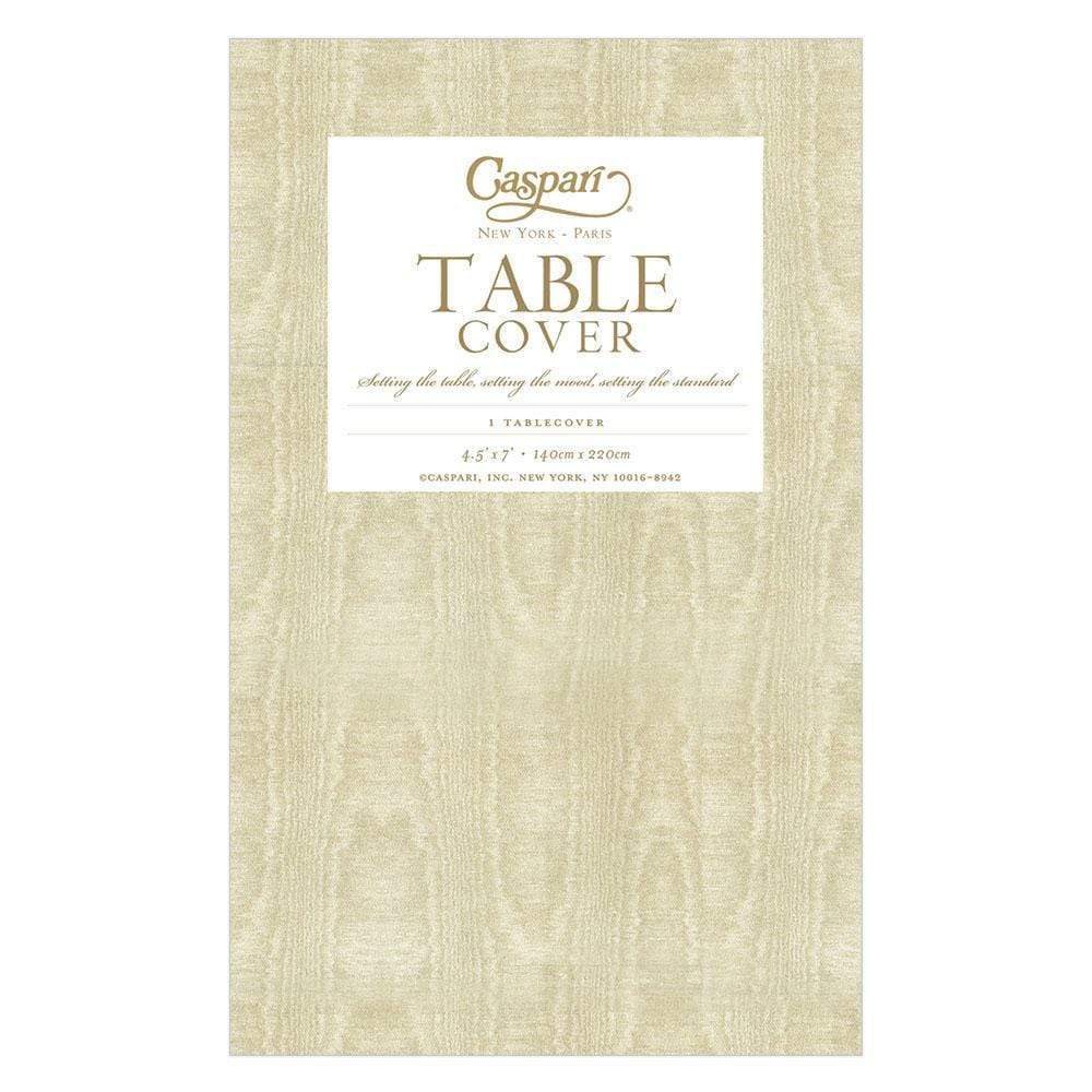 Moiré Paper Table Cover - Gold
