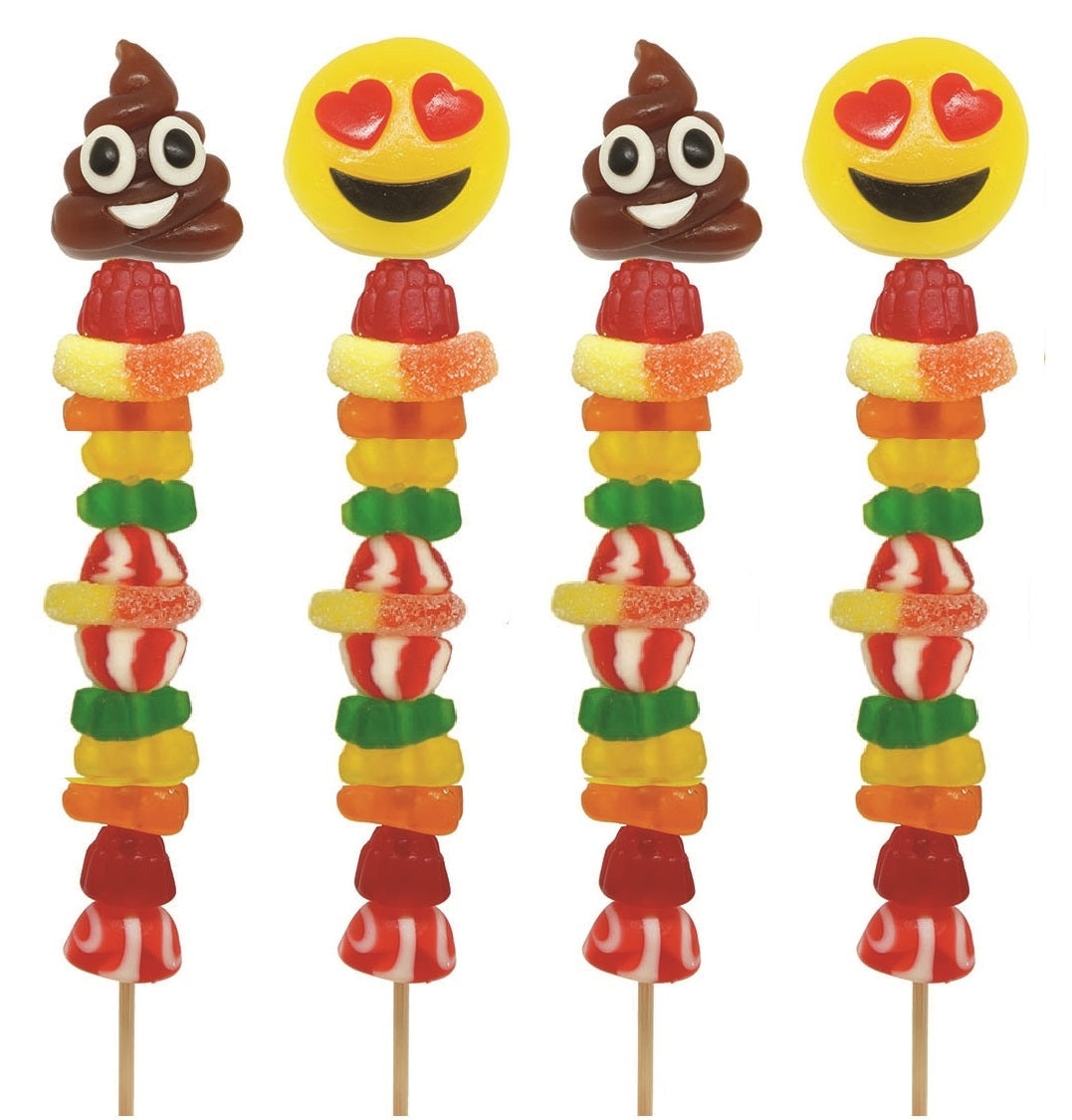 Emoji Gummy Candy Kabob