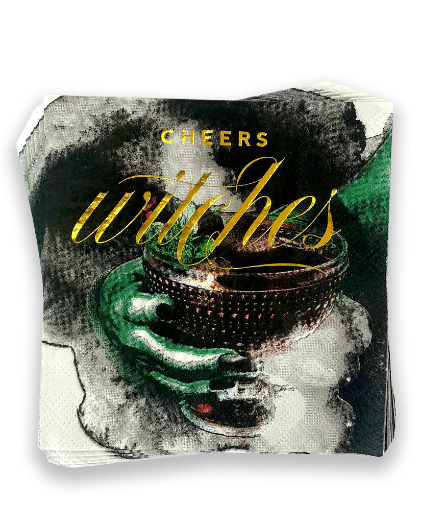 Cheers Witches Cocktail Napkins