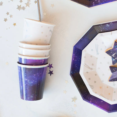Galaxy Paper Cups