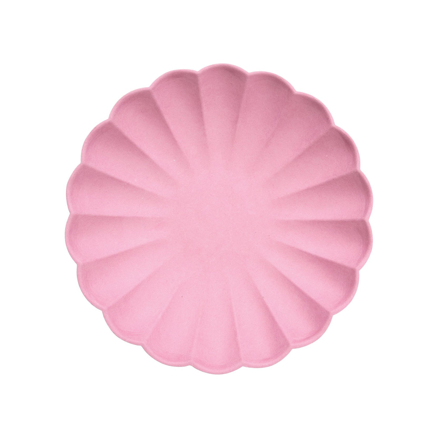 Deep Pink Small Eco Paper Plates