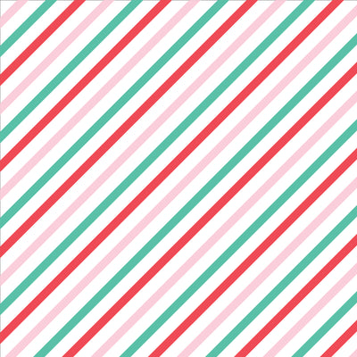 Diagonal Stripes Gift Wrap Sheet