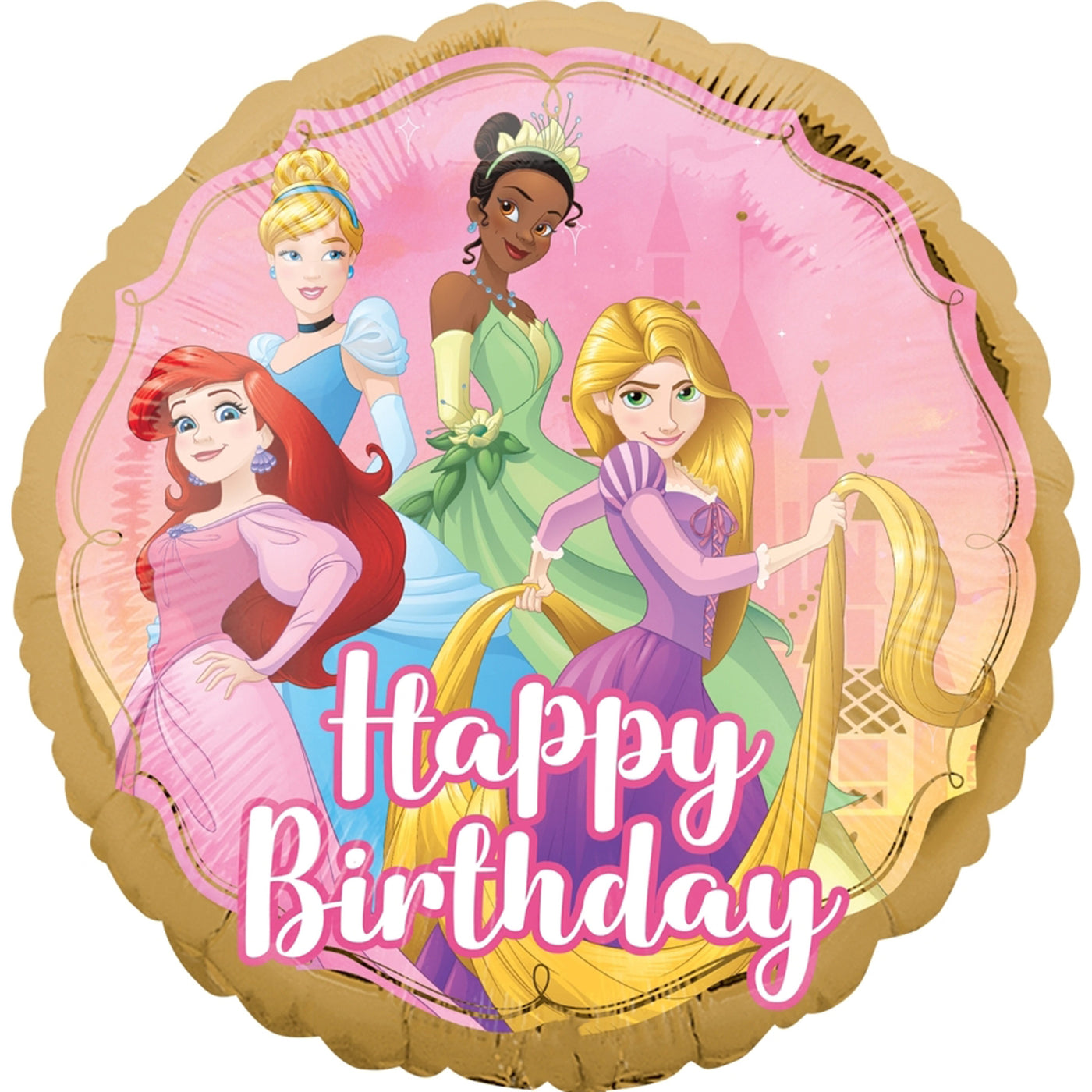 Disney Princess Happy Birthday Balloon