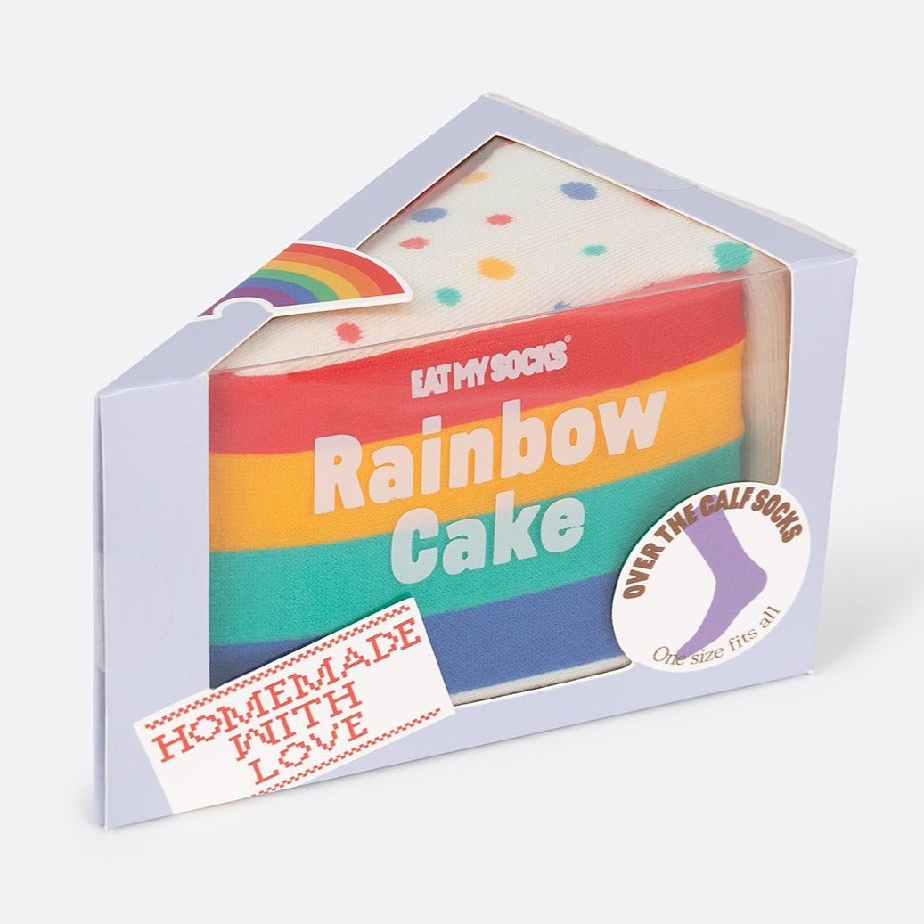 Rainbow Cake Socks
