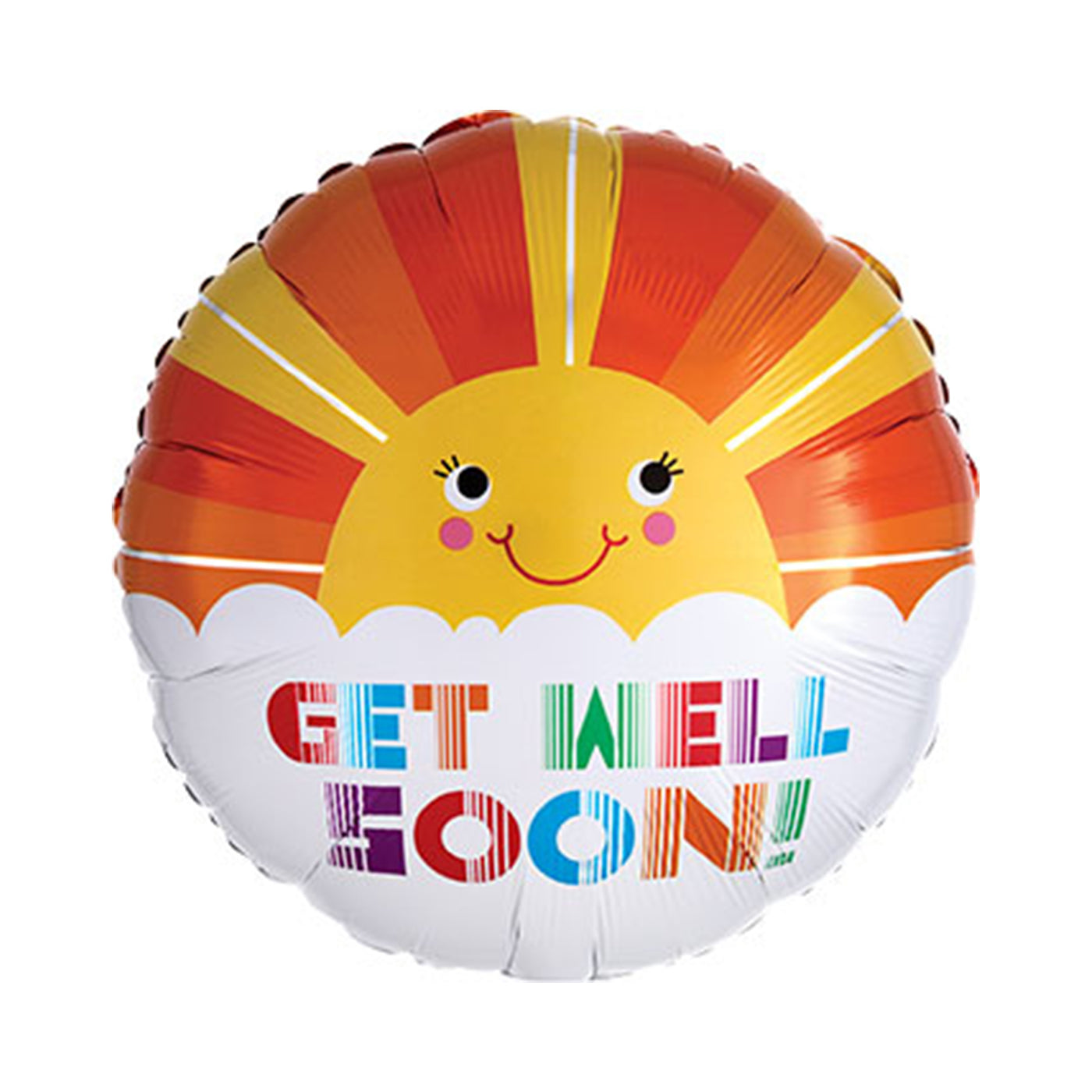 Get Well Soon Smiley Balloon