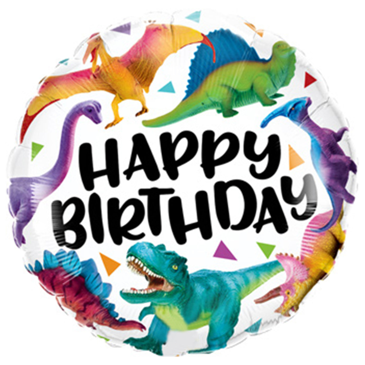 Dinosaur Happy Birthday Balloon