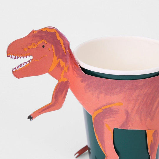 T-Rex Dino Cups