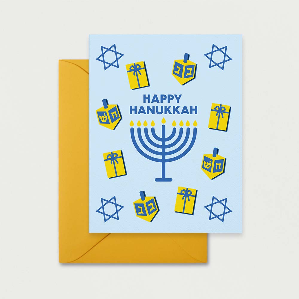 Hanukkah Greeting Card