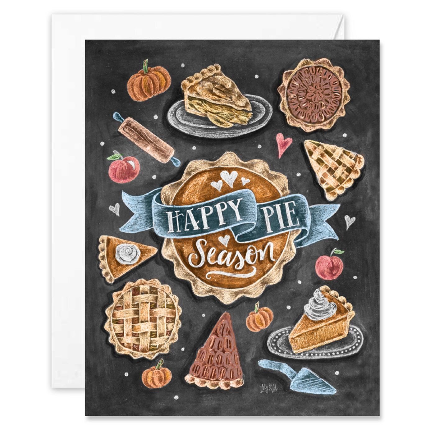 Happy Pie Season Greeting Card