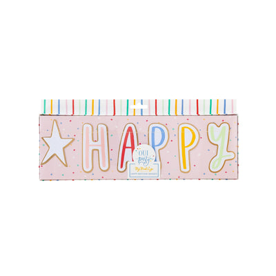 Oui Birthday Party Banner