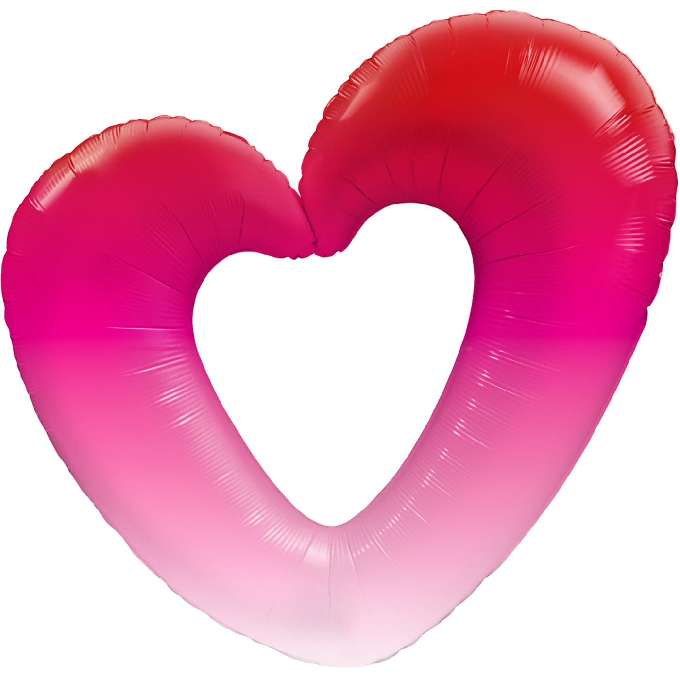 Pink Ombre Heart Balloon