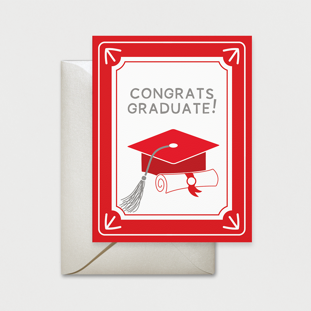 Congrats, Graduate Graduation Card