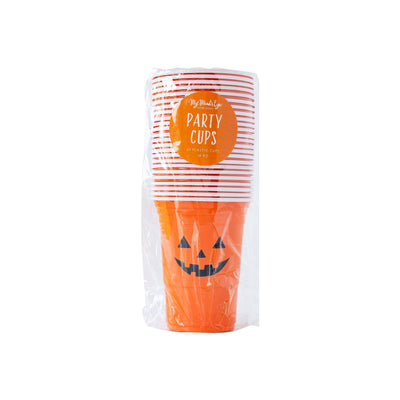 Jack-O-Lantern Party Cups