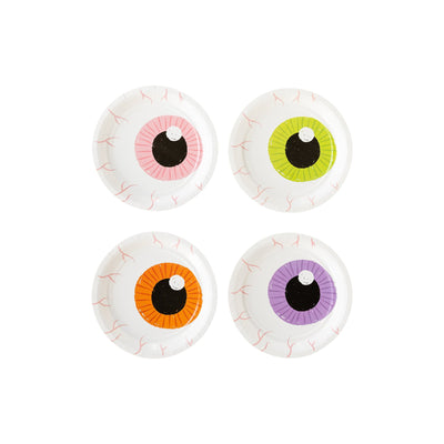 Colorful Eyeball Plates
