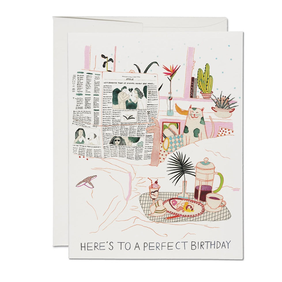 Birthday Perfection Greeting Card
