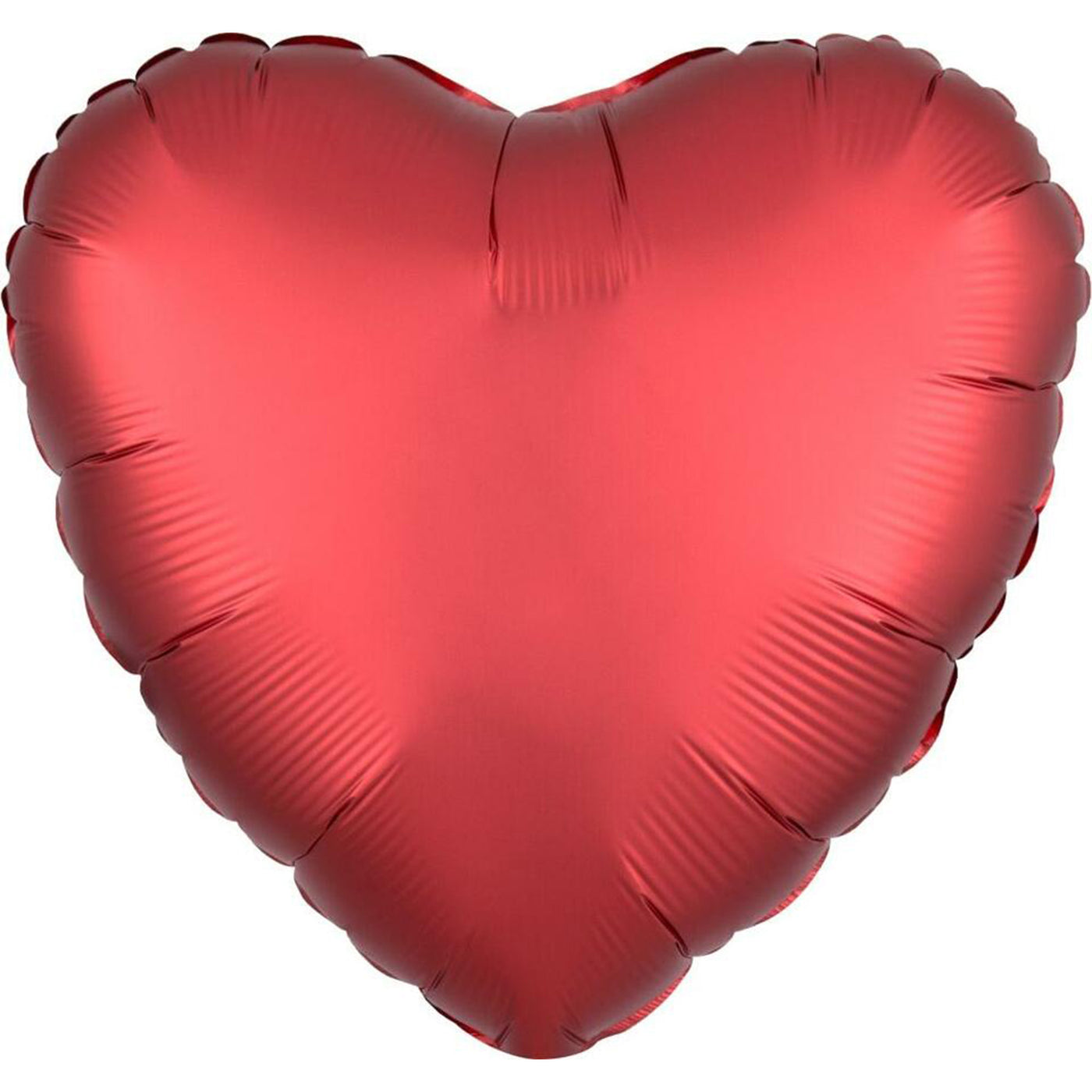Red Satin Heart Balloon