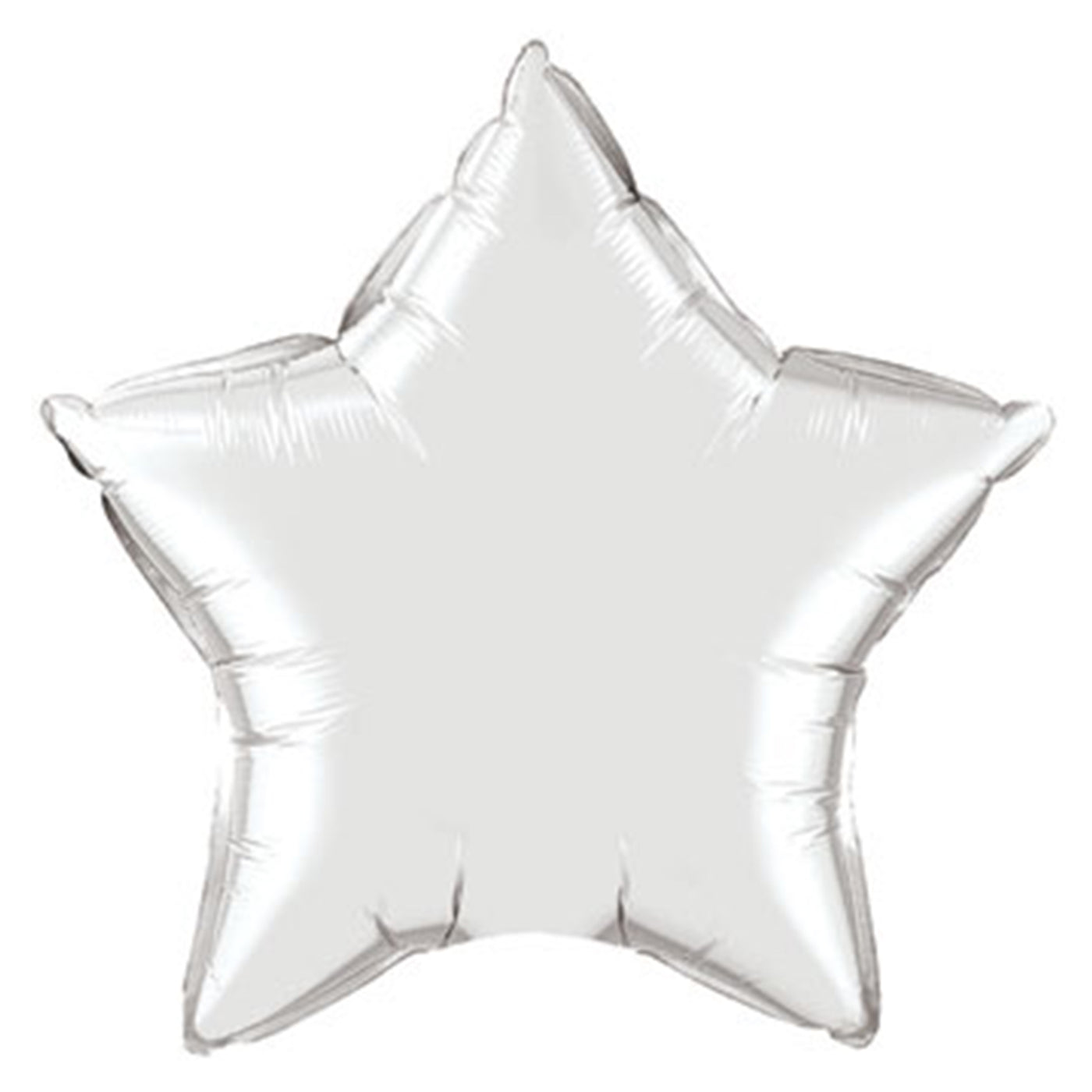 Silver Star Balloon